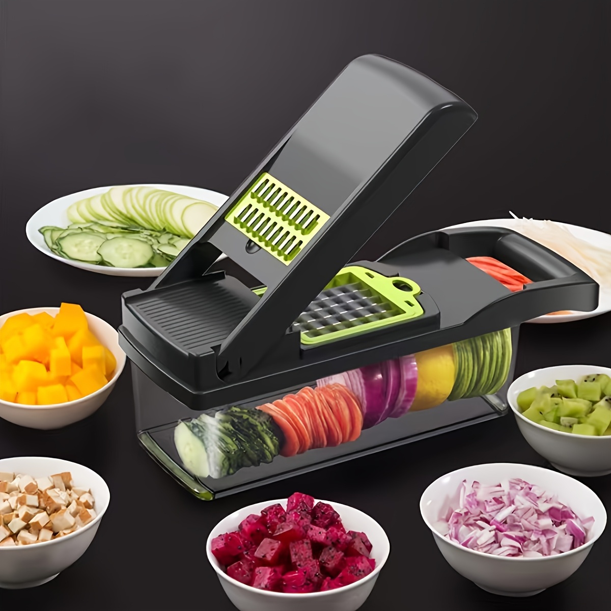 Multifunctional 16 in 1 Food Chopper16 In 1 Multifunctional Vegetable Food Chopper Set - Image 3
