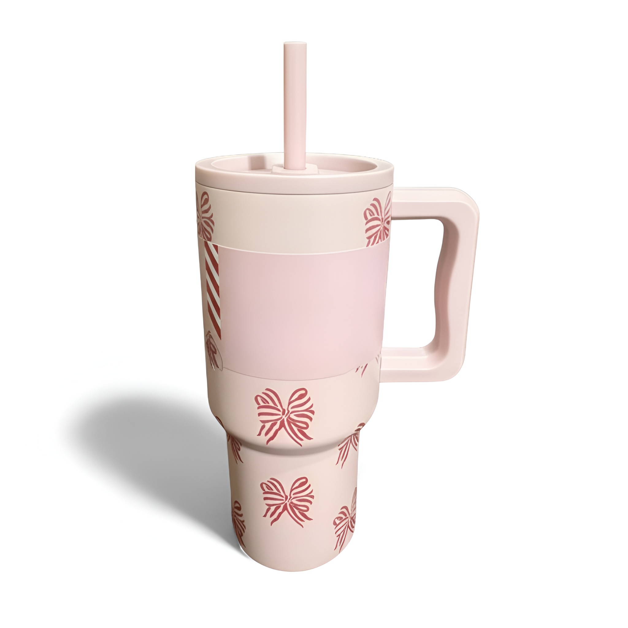 30oz Stainless Steel Trek Tumbler With Straw