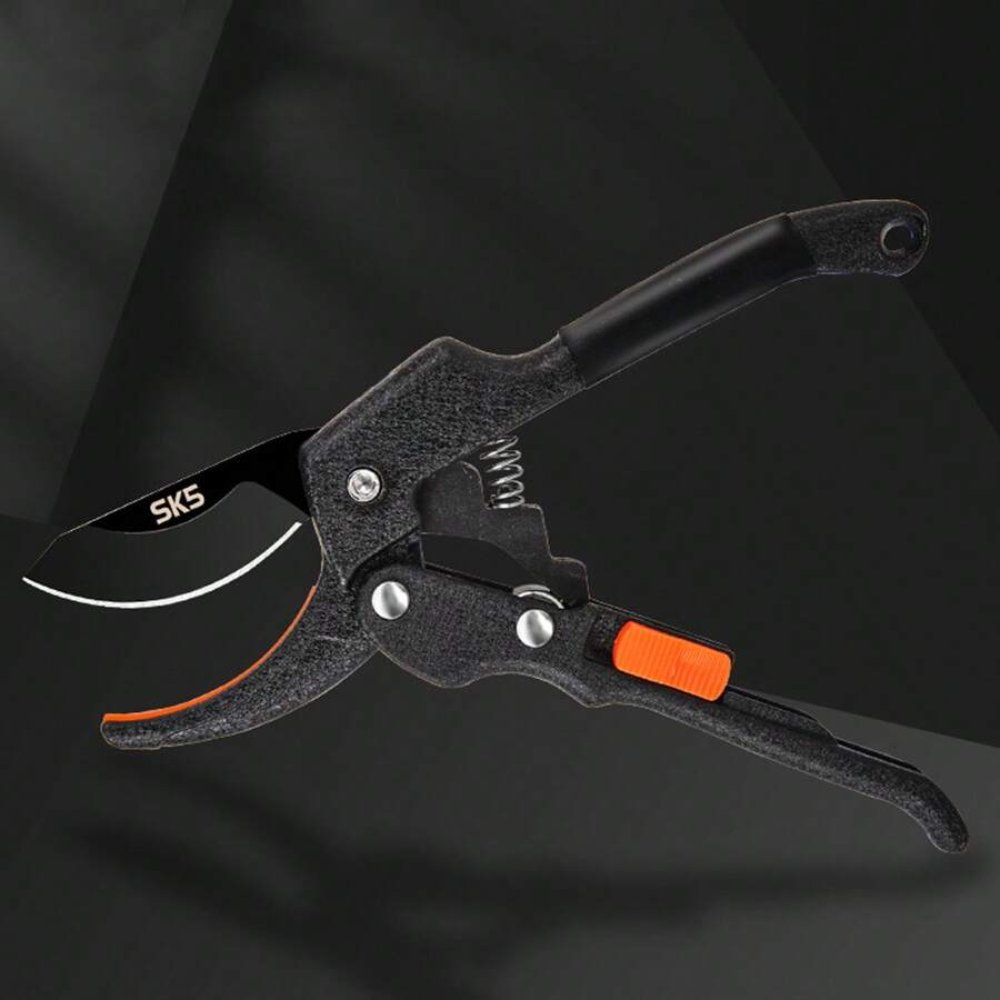 Minimalist Stainless Steel Gardening Pruning Shears For Plant Branches