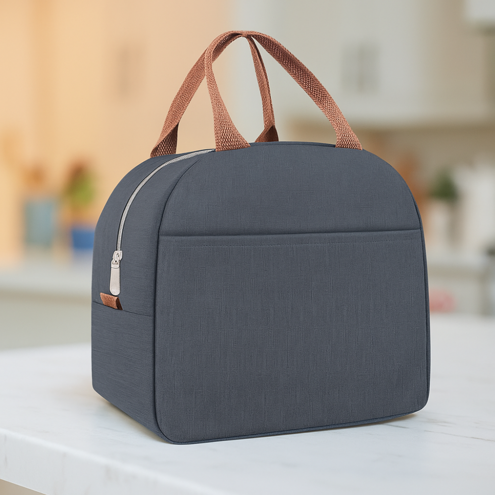 Insulated High Capacity Lunch Box Bag For Women And MenInsulated High Capacity Lunch Box Bag For Women And Men - Image 2