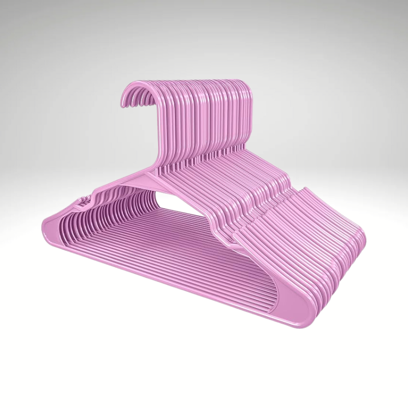 Space Saving Plastic Clothes HangerSpace Saving Plastic Clothes Hanger - Image 7