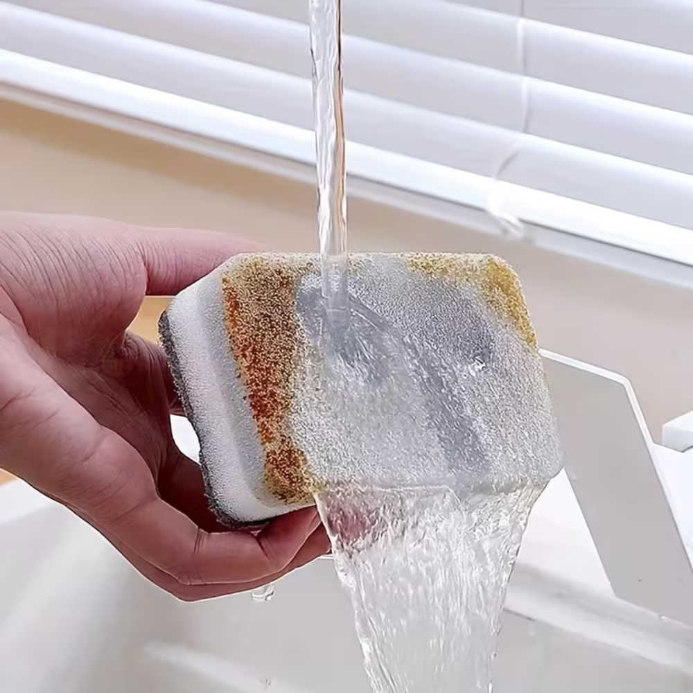 10 Pack Of  Double Sided Dishwashing Cleaning Sponge Cloth