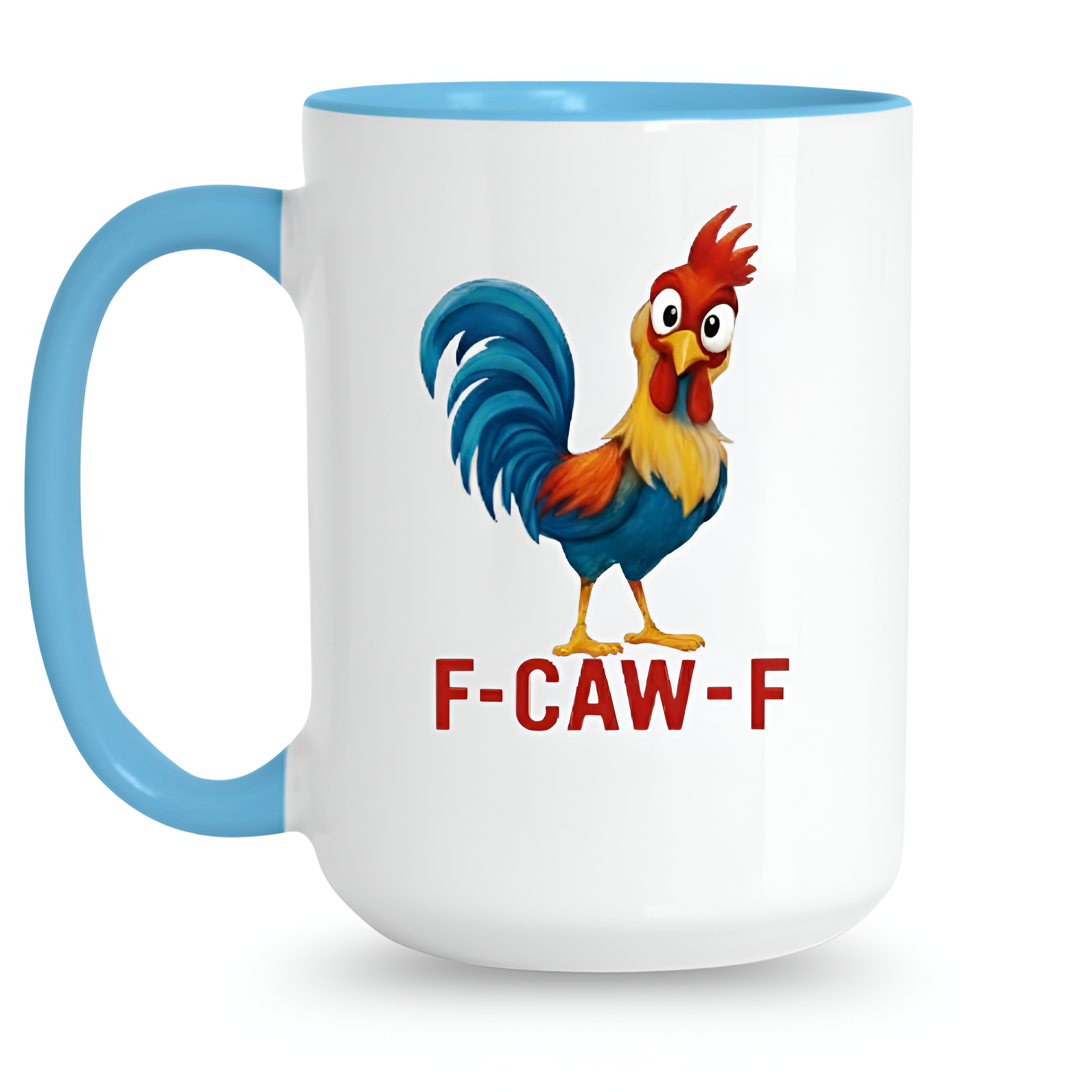 Rooster Design Ceramic Coffee Mug