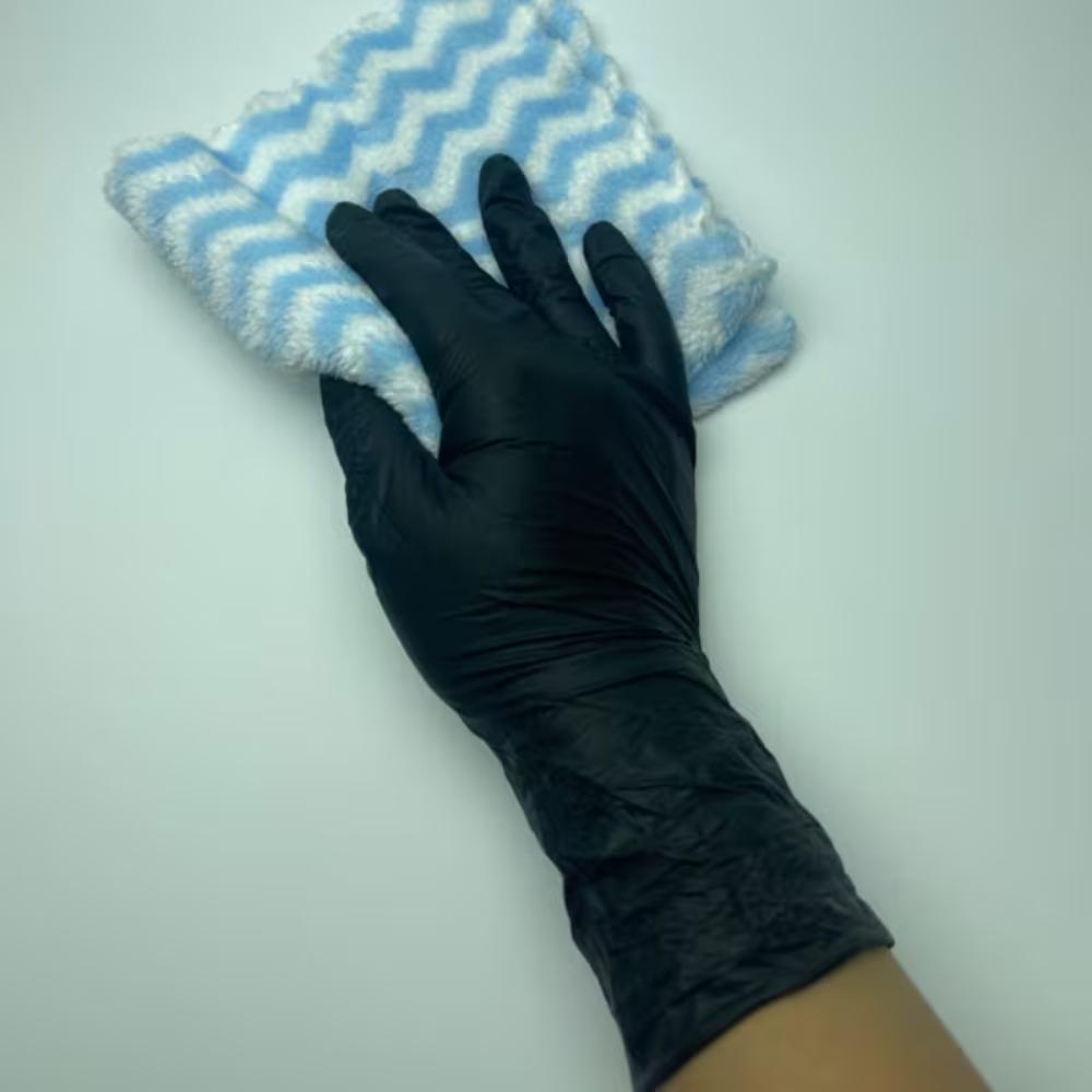 100 Piece Of Disposable Nitrile Gloves Set For Home Cleaning