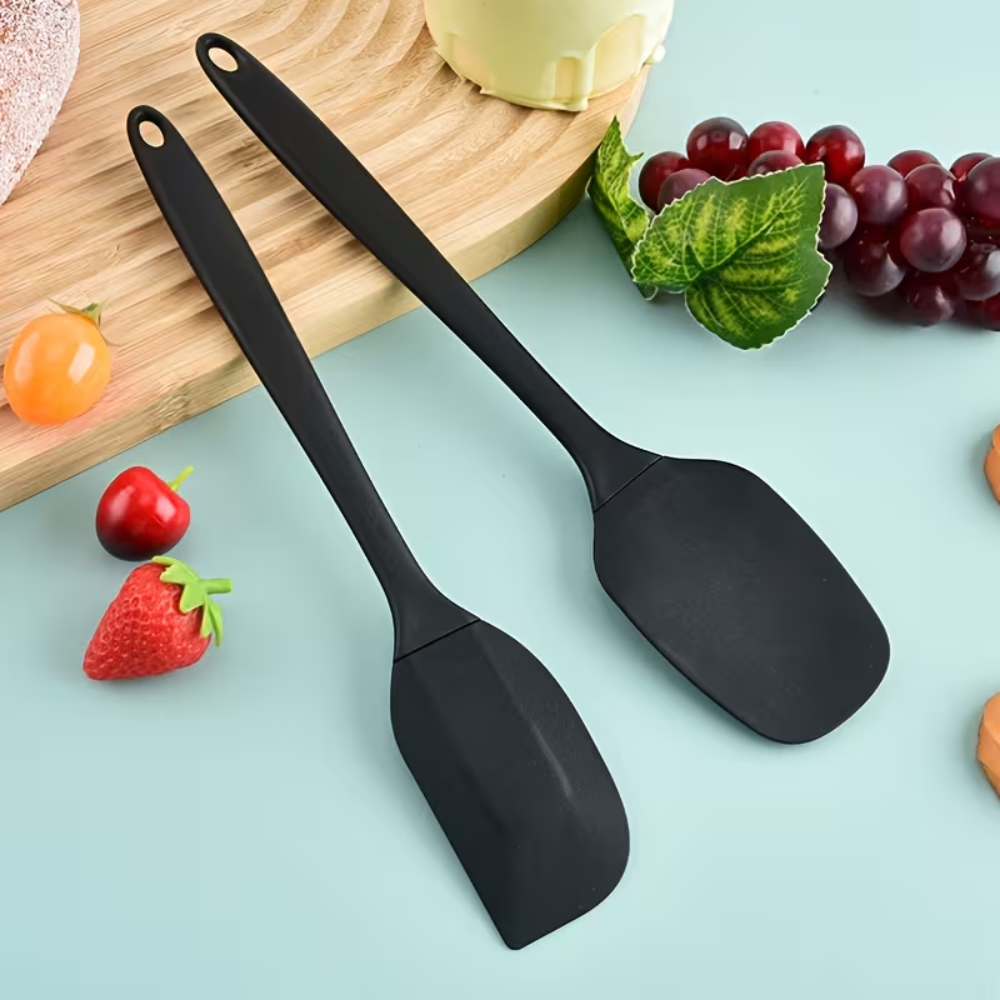 6piece  Silicone Kitchen Cooking Tools Baking Tools Kitchen Tableware Nordic6 Piece Silicone Kitchen Baking Spatula Set - Image 4