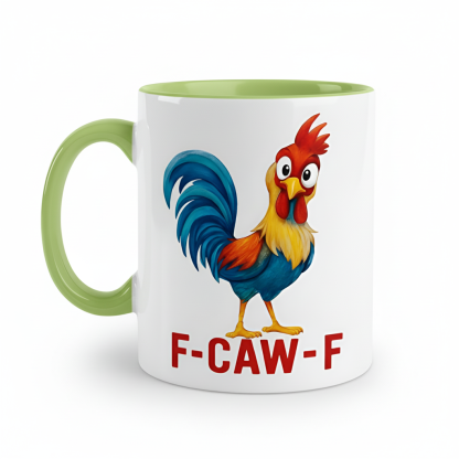 Rooster Design Ceramic Coffee Mug