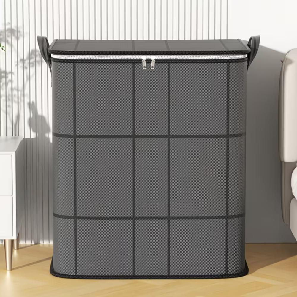 Foldable Wardrobe Storage Bag With Large Capacity Clothes Organizer Box