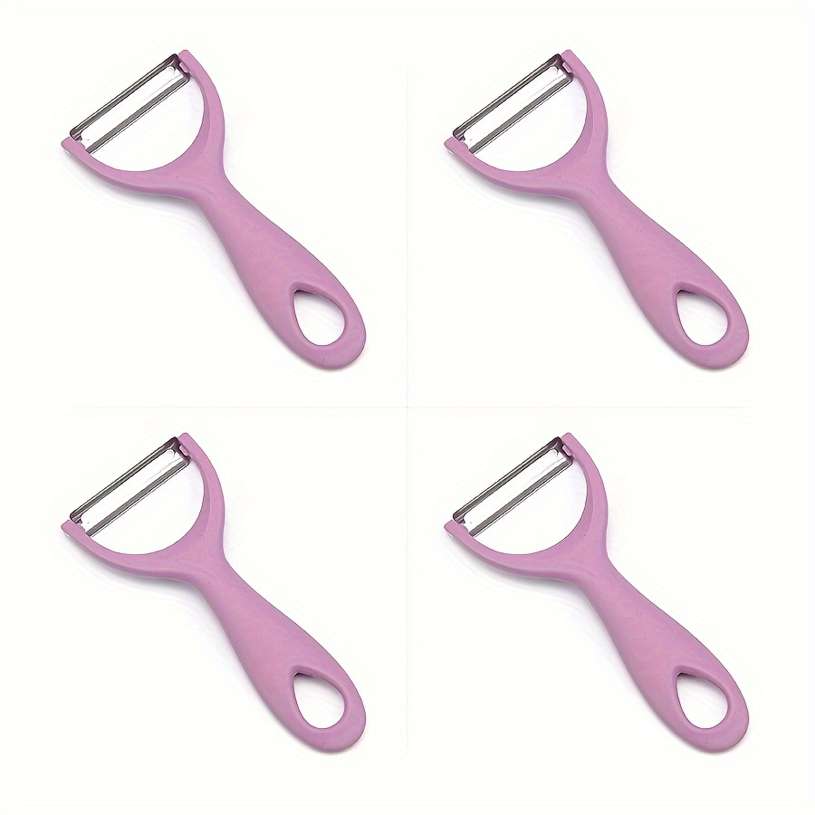 Stainless Steel Fruit And Vegetable Peeler With Straight Blade