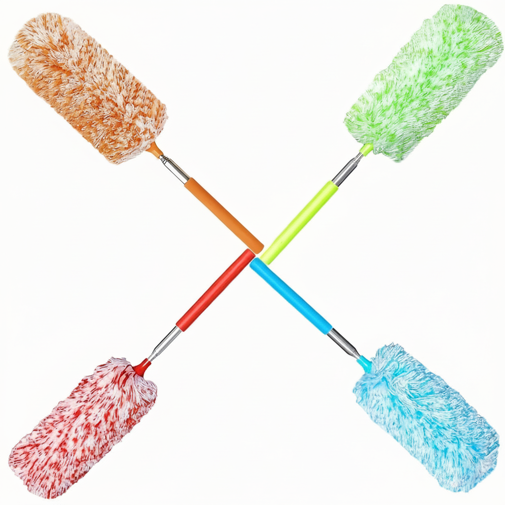 Extendable Microfiber DusterExtendable Microfiber Duster With Telescopic Handle - Image 3