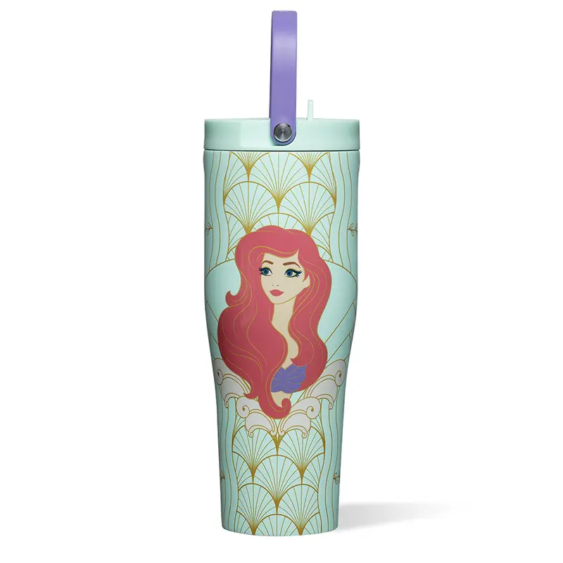 Princess Go Cup30oz Silicone Water Bottle With Princess Graphic - Image 2