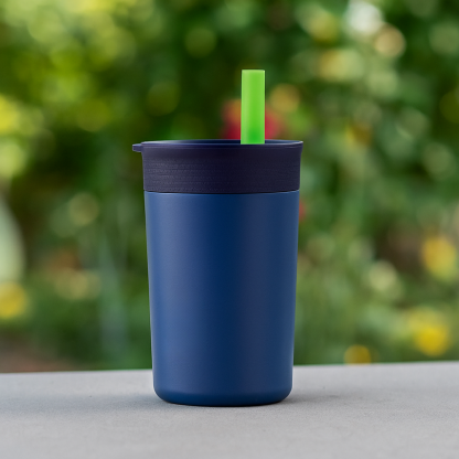 12oz Stainless Steel Plastic Kids Tumbler