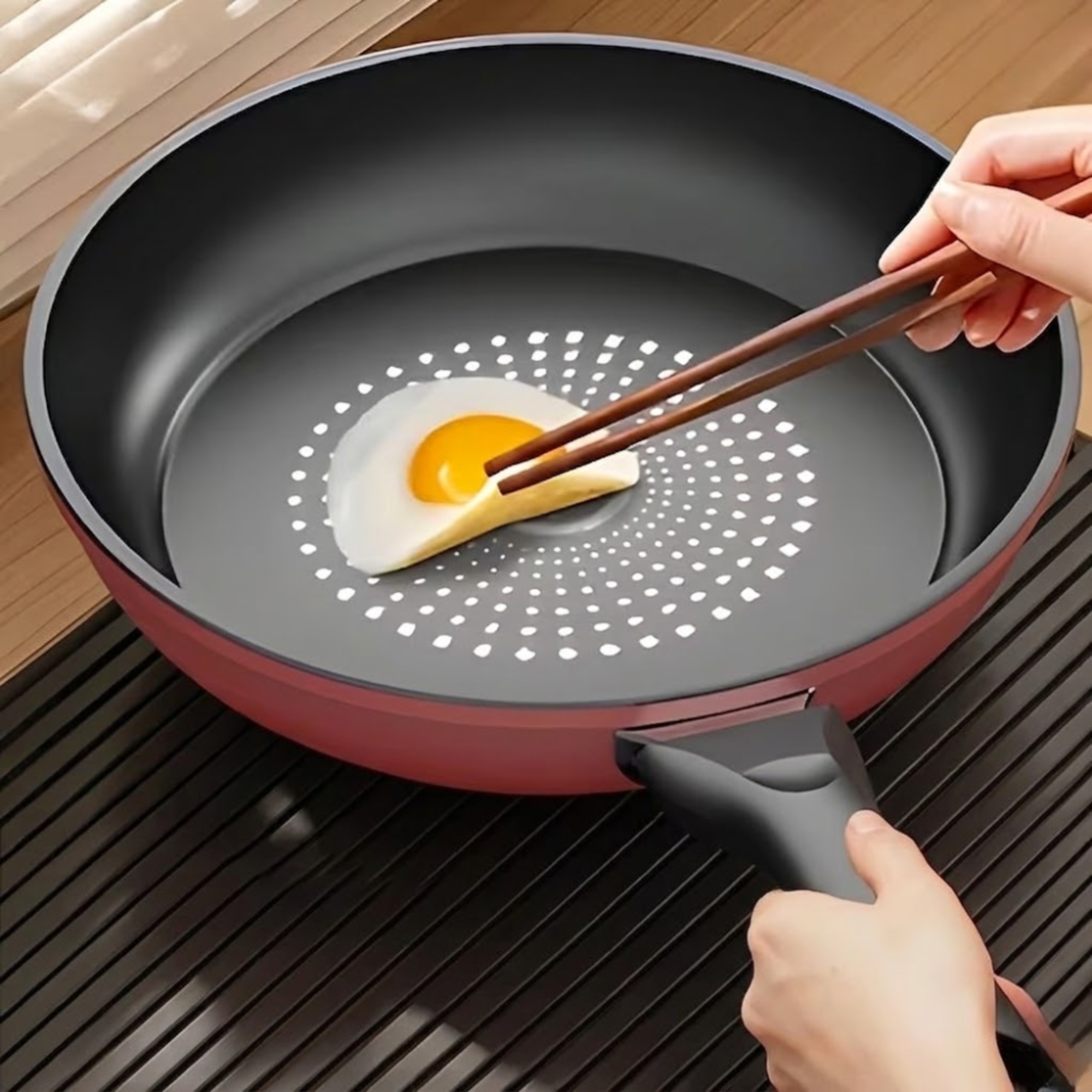 Cast Iron Nonstick Frying Pan For Everyday Kitchen UseCast Iron Nonstick Frying Pan For Everyday Kitchen Use - Image 3