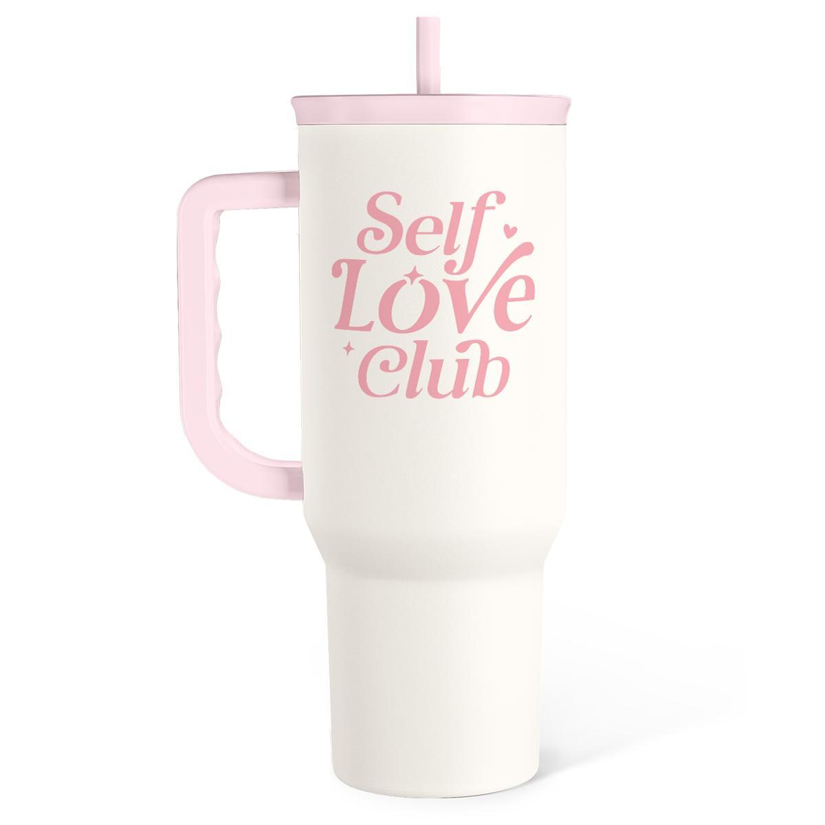 40oz Tumbler with Handle And Straw