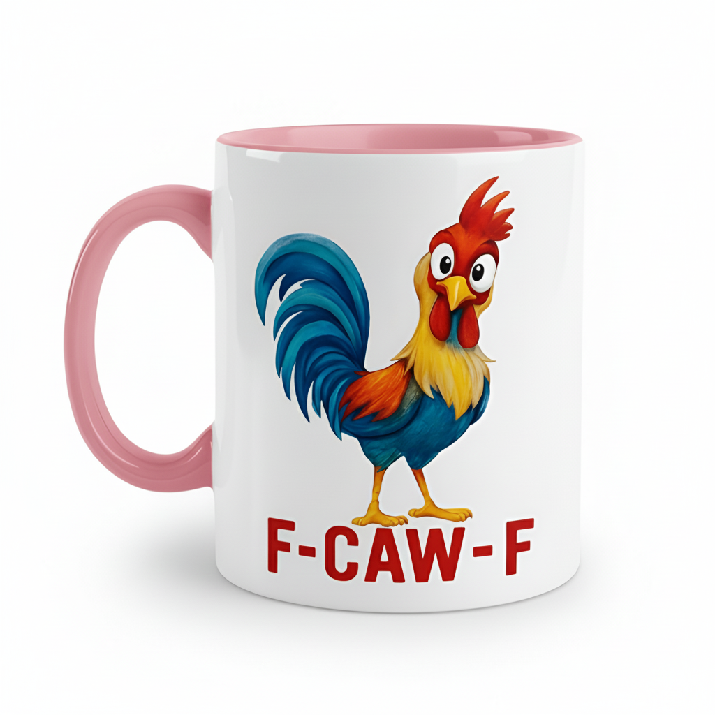 Rooster Design Ceramic Coffee MugRooster Design Ceramic Coffee Mug - Image 7