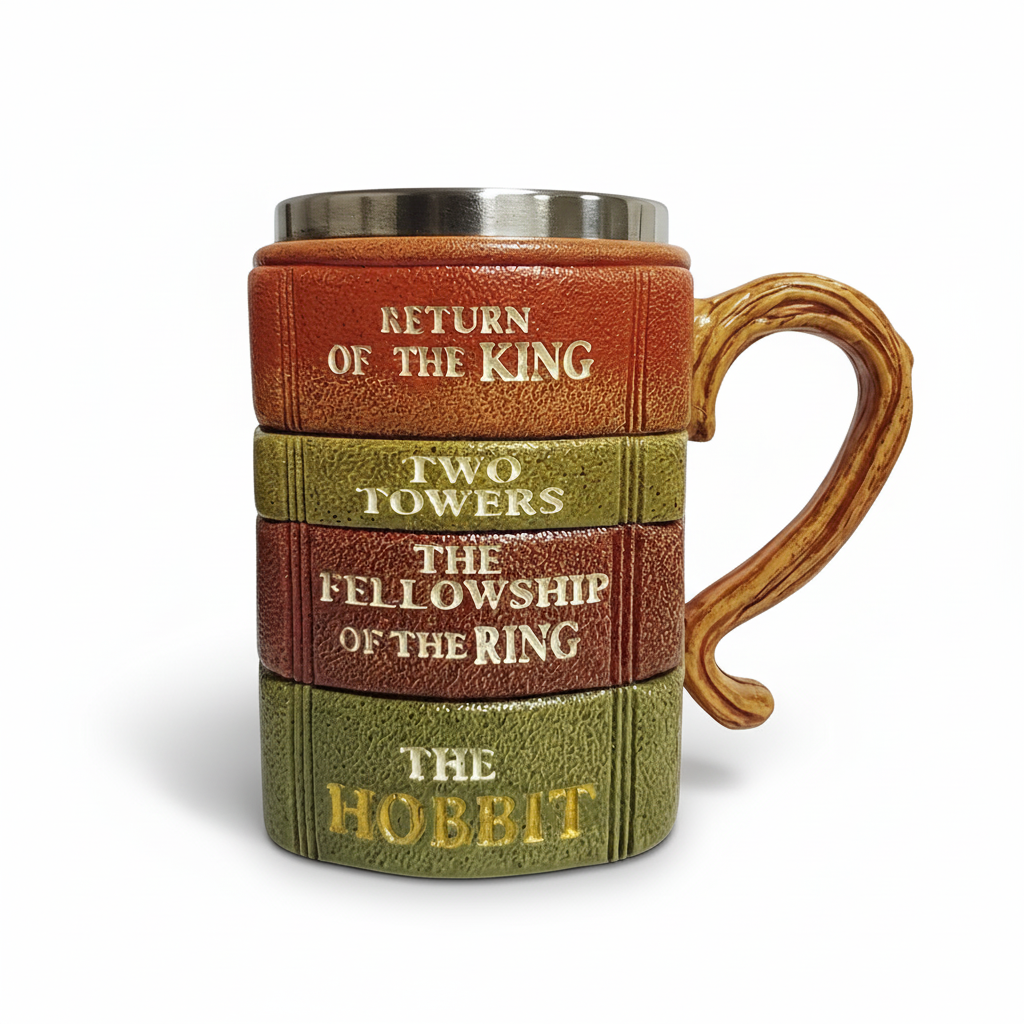 Book Series Inspired Coffee Mug With Decorative DesignBook Series Inspired Coffee Mug With Decorative Design - Image 2