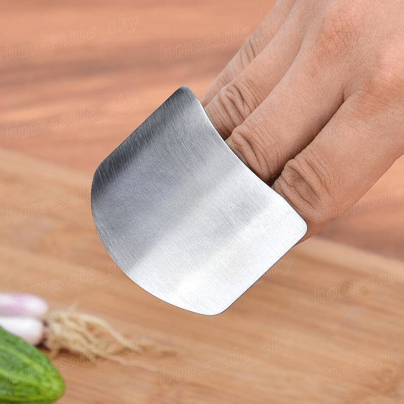 Set of 2 Stainless Steel Guard For Knife Set Of 2 Stainless Steel Guard For Kitchen Cutting - Image 5
