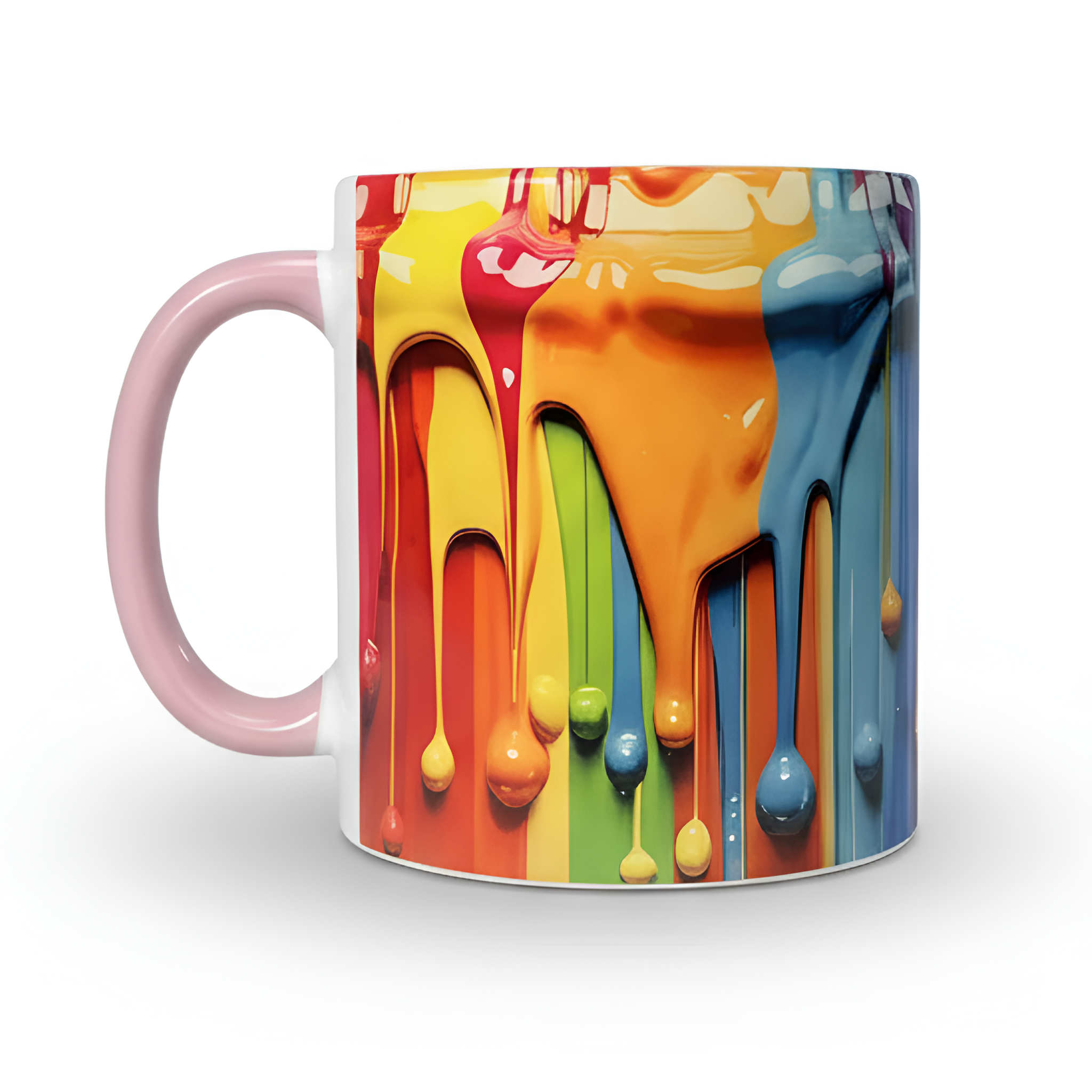 Vibrant 3D Printed Ceramic Coffee MugVibrant 3D Printed Ceramic Coffee Mug - Image 5
