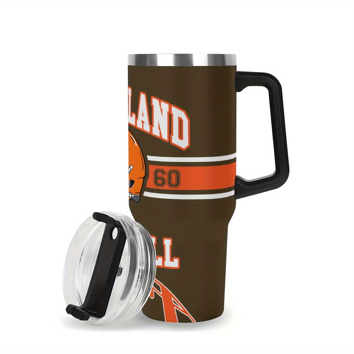 Cleveland Football 40 Ounce Insulated Tumbler with Handle