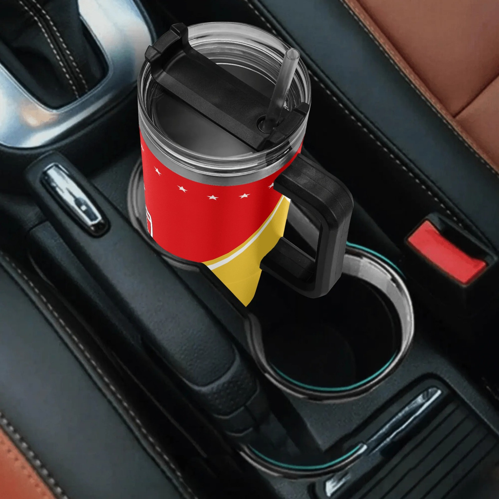 40oz Kansas City Chiefs Team Football Themed Stainless Steel Travel Tumbler40oz Kansas City Chiefs Team Football Themed Stainless Steel Travel Tumbler - Image 5