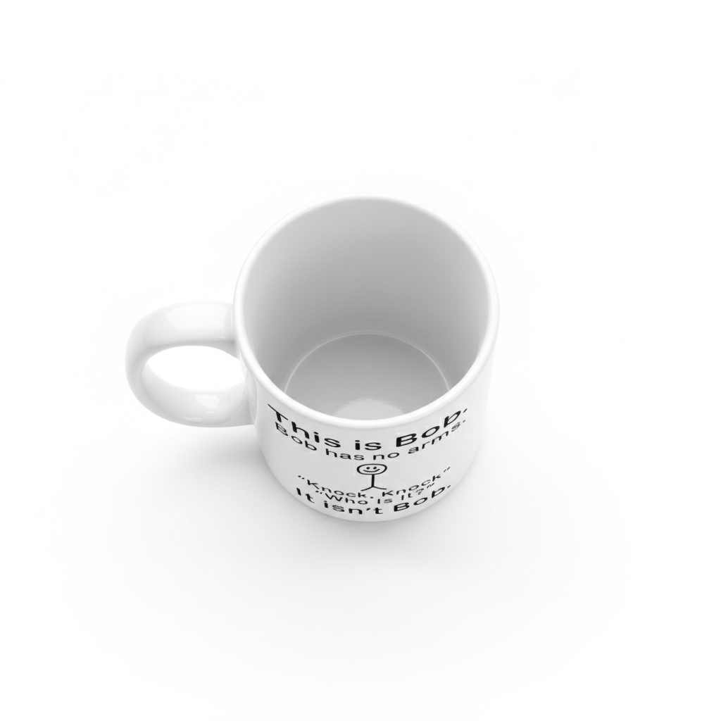 This Is Bob Funny Coffee MugThis Is Bob Letter Printed Ceramic Coffee Mug - Image 2