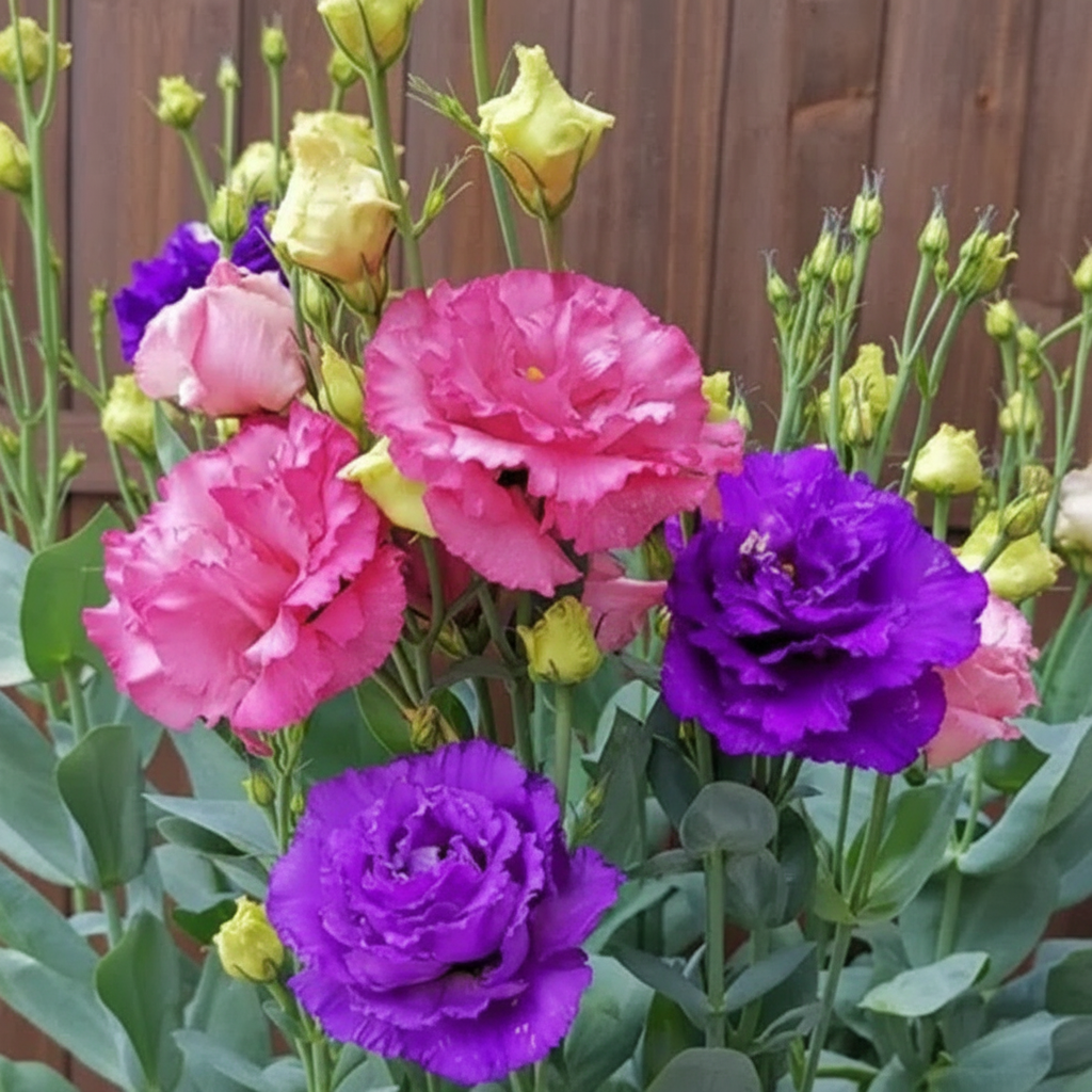 Lisianthus Grandiflorum SeedsEustoma Lisianthus Flower Seeds For Garden Blooms - Image 4