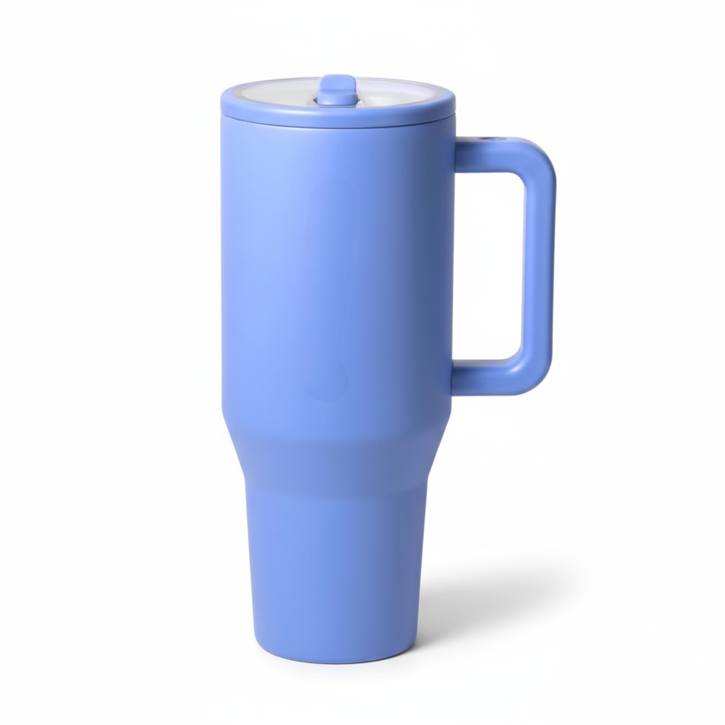 Insulated Travel Tumbler With Flip StrawInsulated Travel Tumbler With Flip Straw - Image 8