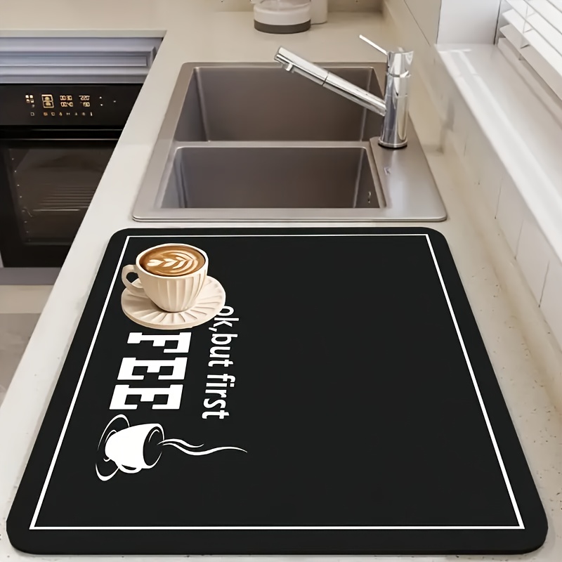 Coffee Machine MatCoffee Machine Absorbent Mat For Kitchen Countertop Use - Image 5
