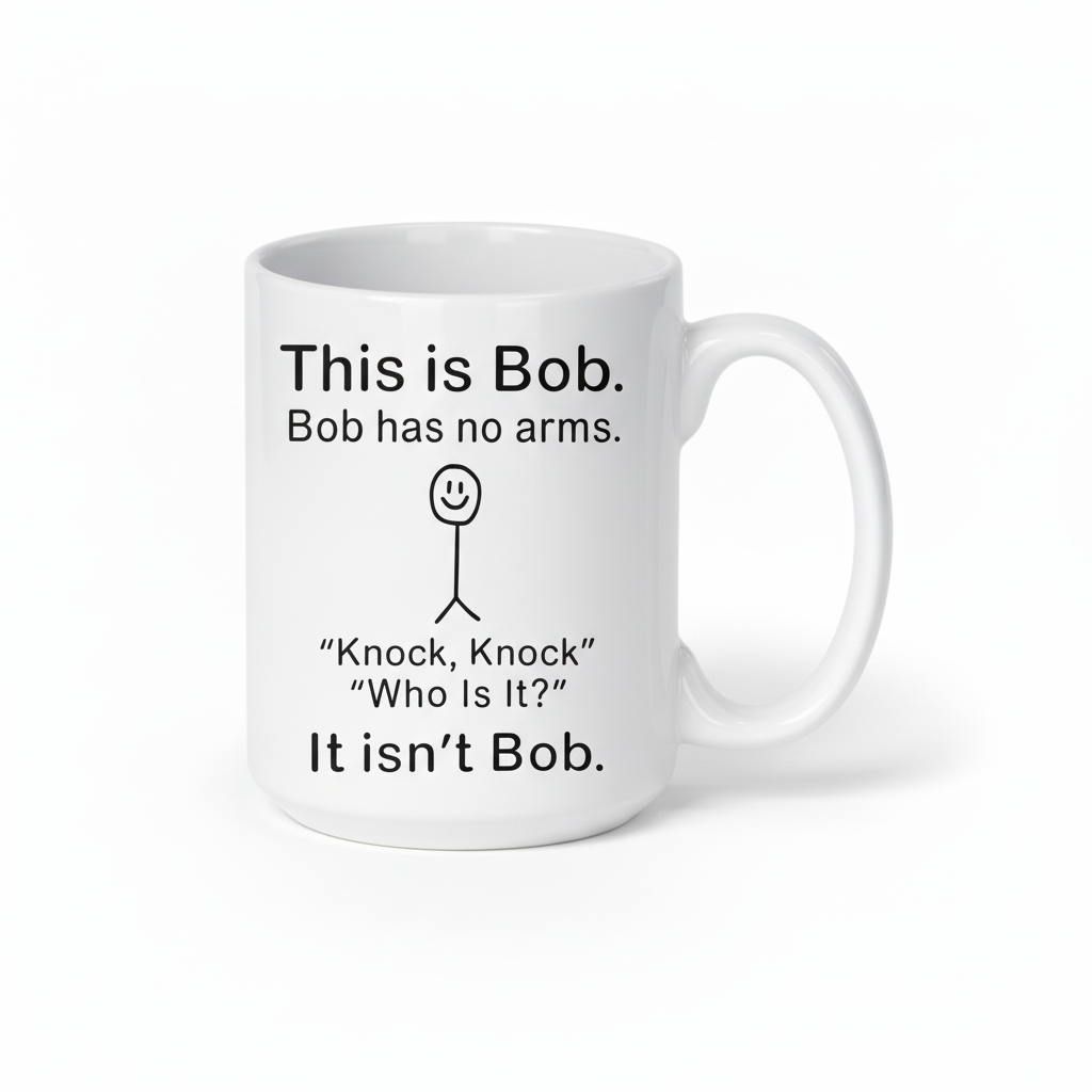 This Is Bob Funny Coffee MugThis Is Bob Letter Printed Ceramic Coffee Mug - Image 11
