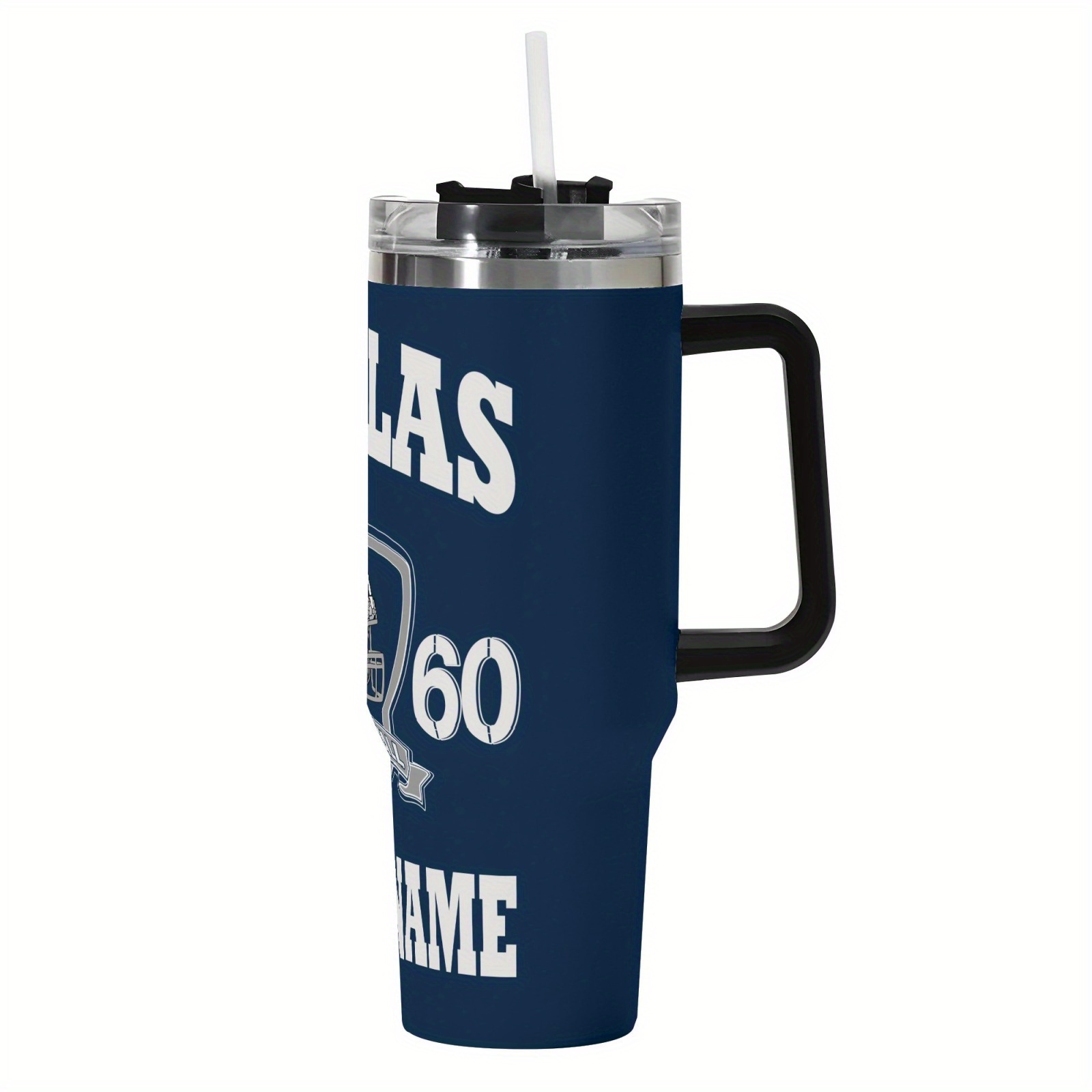 40oz Dallas Football Team Themed Stainless Steel Travel Cup