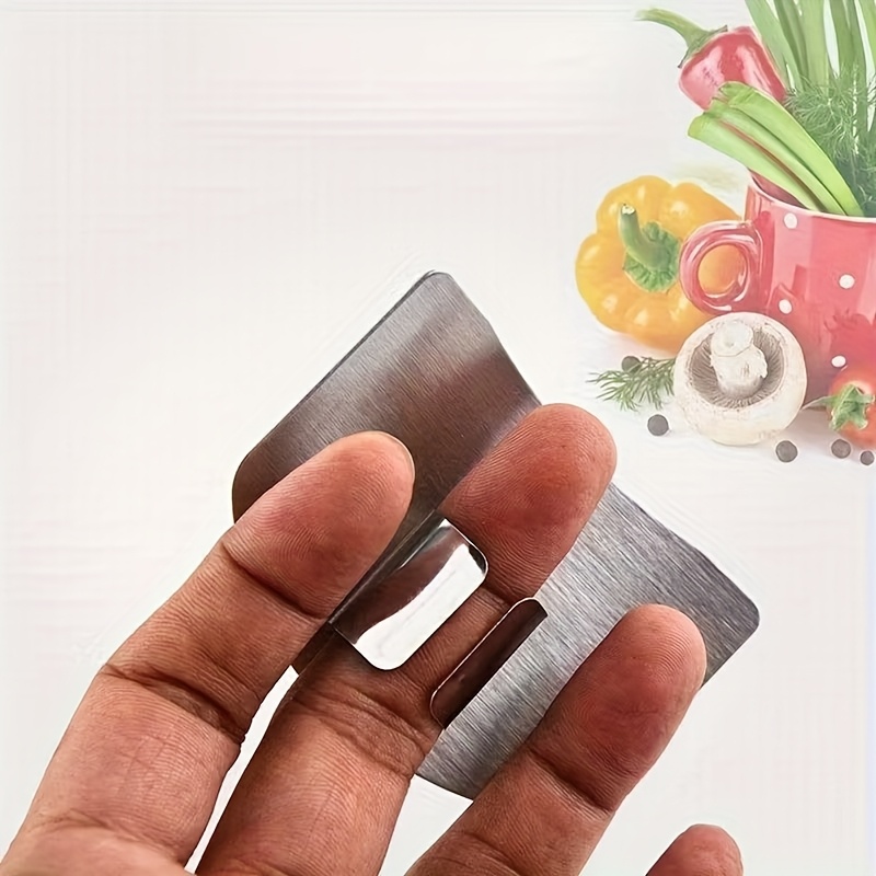 Set of 2 Stainless Steel Guard For Knife Set Of 2 Stainless Steel Guard For Kitchen Cutting - Image 4