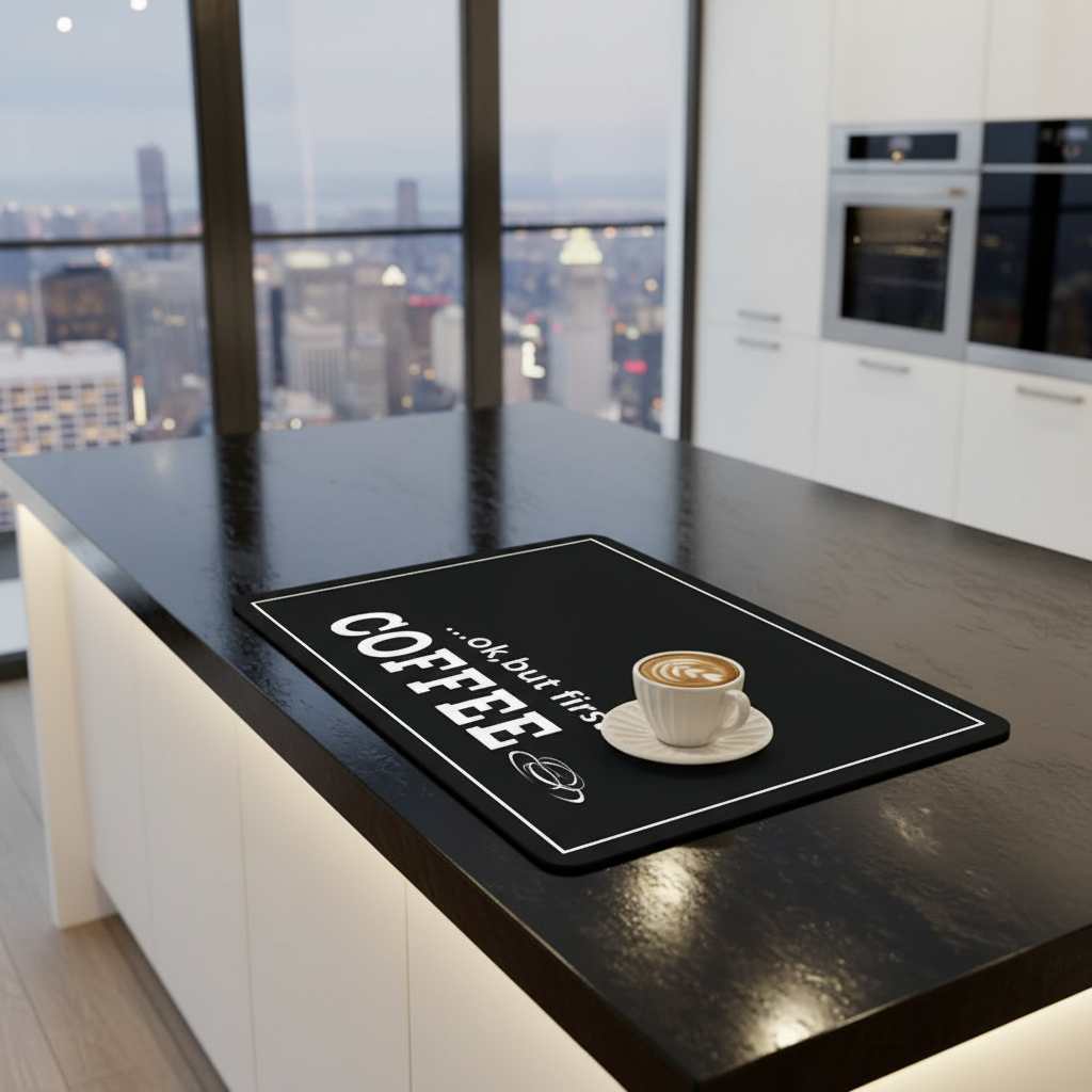 Coffee Machine MatCoffee Machine Absorbent Mat For Kitchen Countertop Use - Image 6