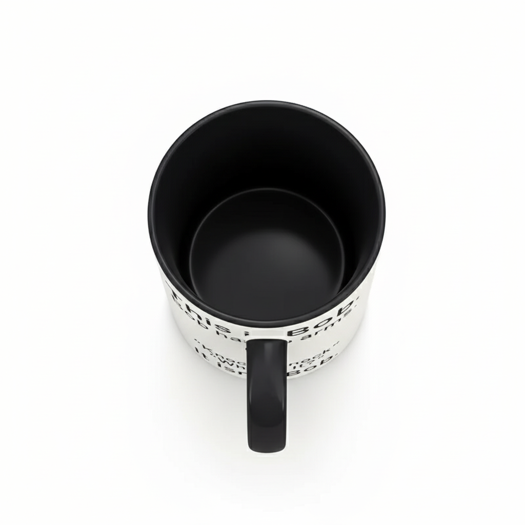 This Is Bob Funny Coffee MugThis Is Bob Letter Printed Ceramic Coffee Mug - Image 6