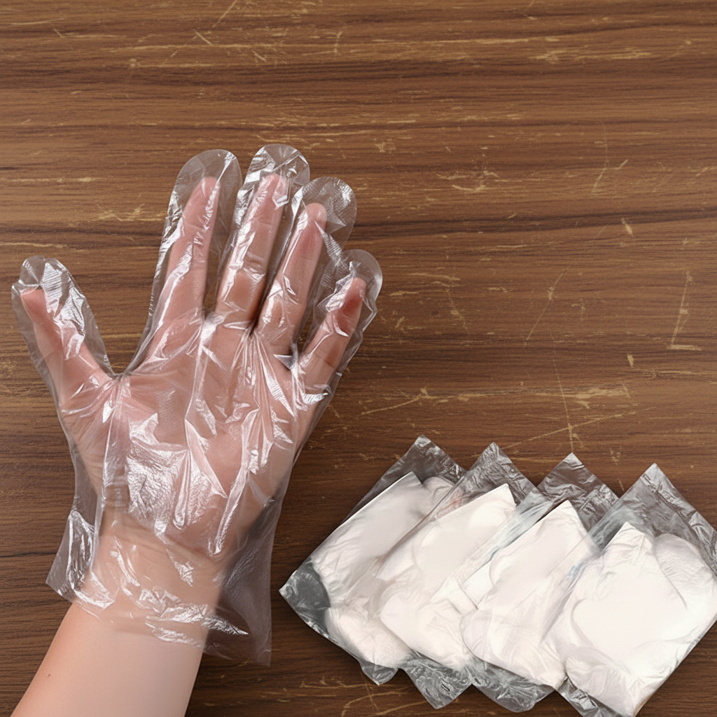 Plastic Disposable Gloves,