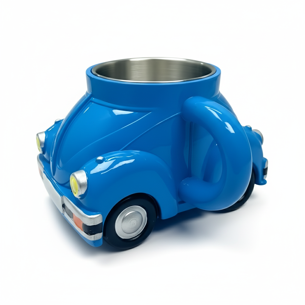 Fun Car Design Mug With Resin And Stainless Steel BuildFun Car Design Mug With Resin And Stainless Steel Build - Image 5