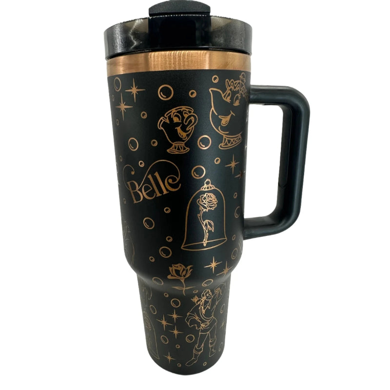 Enchanted Rose Tumbler With HandleEnchanted Rose Tumbler With Handle - Image 4