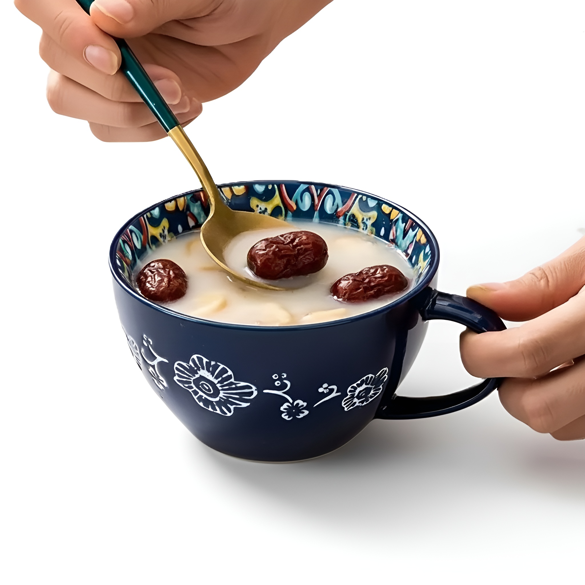 Bohemian Style Ceramic Cups 2 Piece SetBohemian Style Ceramic Cups 2 Piece Set - Image 6