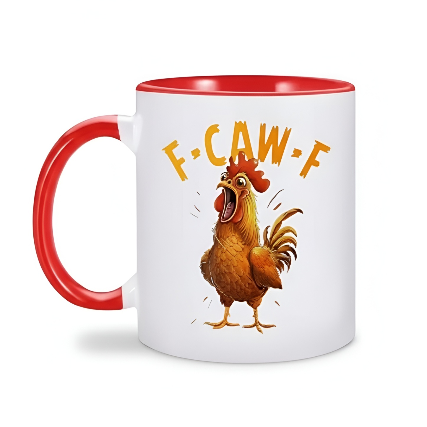 Cartoon Rooster Theme Ceramic Coffee Mug