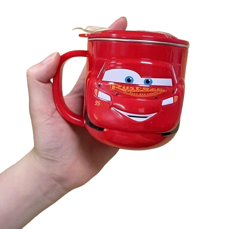 Cartoon Stainless Steel Mug With Lid DesignCartoon Stainless Steel Mug With Lid Design - Image 3