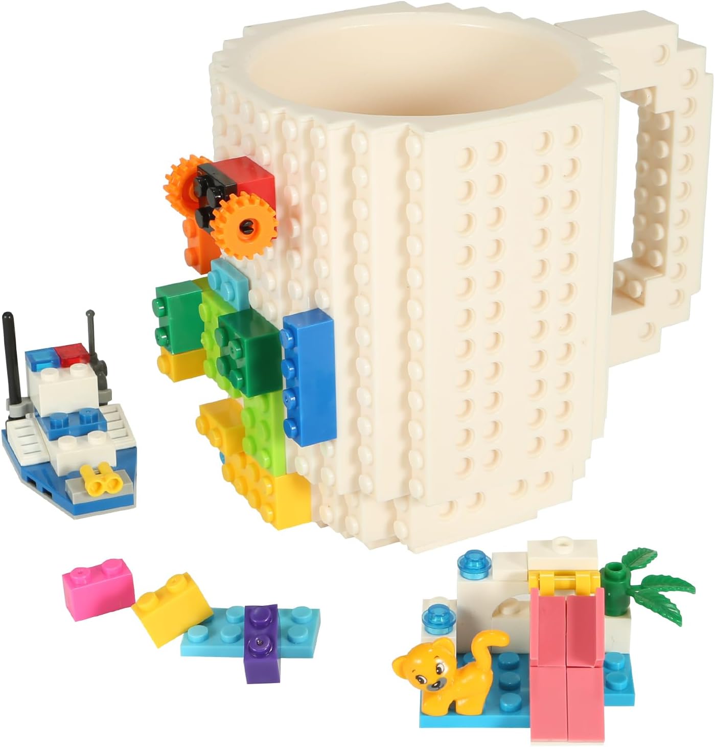 Customizable Building Block Coffee MugCustomizable Building Block Coffee Mug - Image 2