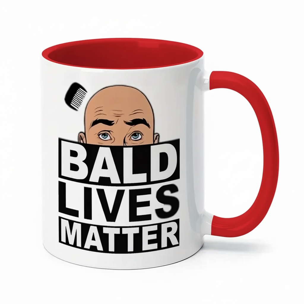 Ceramic Mug With Fun Text And Cartoon ArtCeramic Mug With Fun Text And Cartoon Art - Image 6