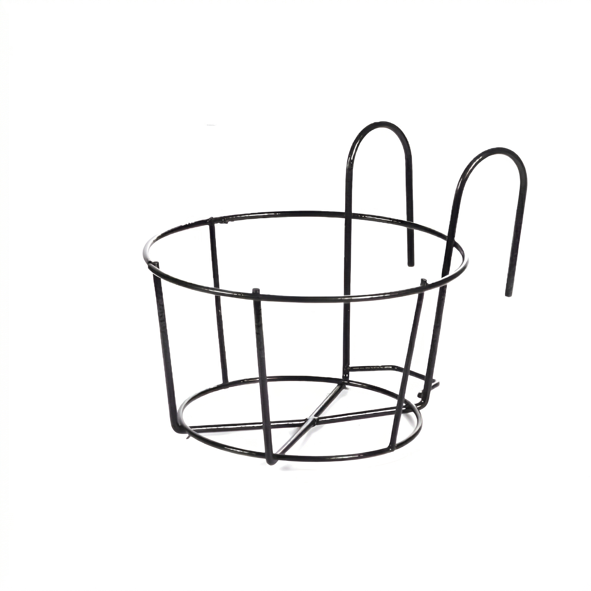 Stylish Round Metal Hanging Planters