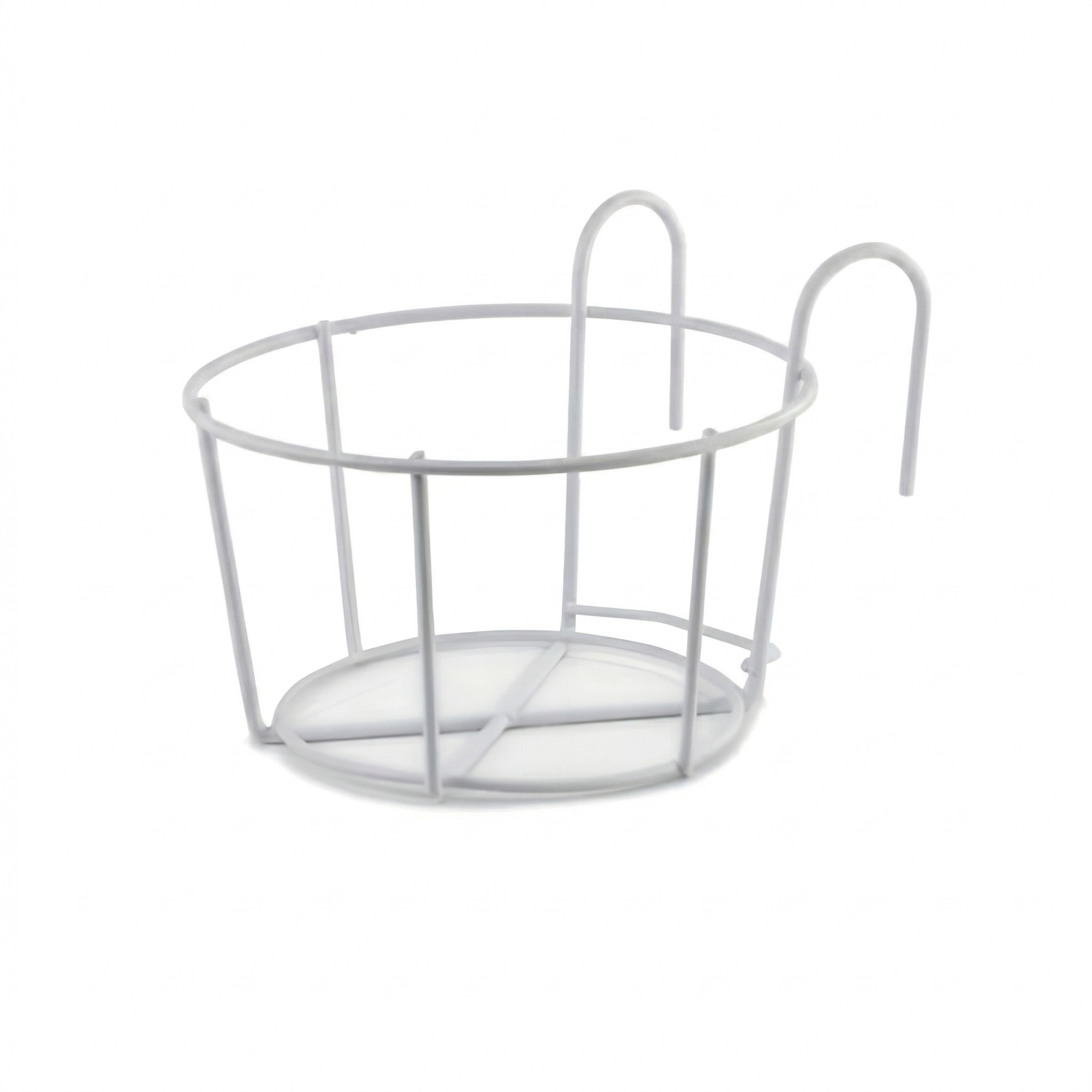 Stylish Round Metal Hanging Planters