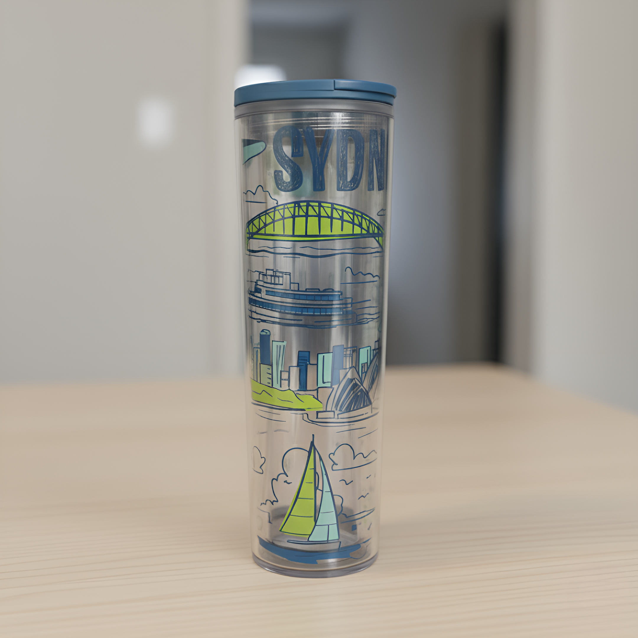 Sydney Illustrated City Landmark Series Tumbler
