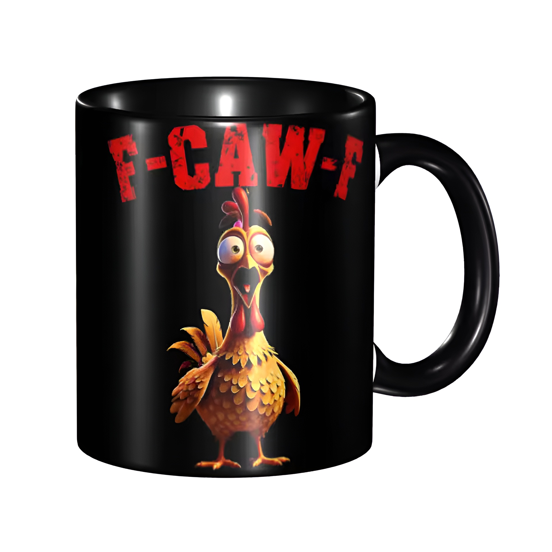 Graphic Chicken Themed Ceramic Coffee MugGraphic Chicken Themed Ceramic Coffee Mug - Image 14