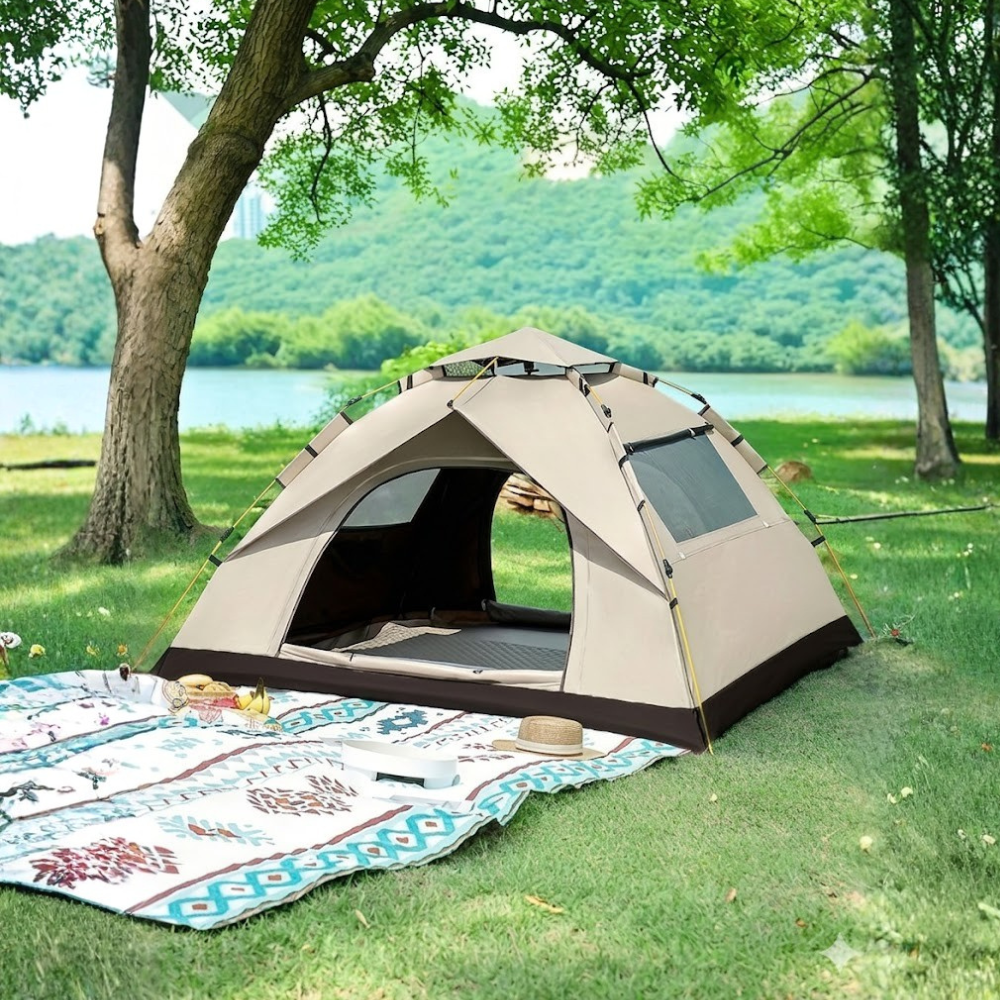 Waterproof Automatic Pop Up Camping Tent For Camping And Hiking
