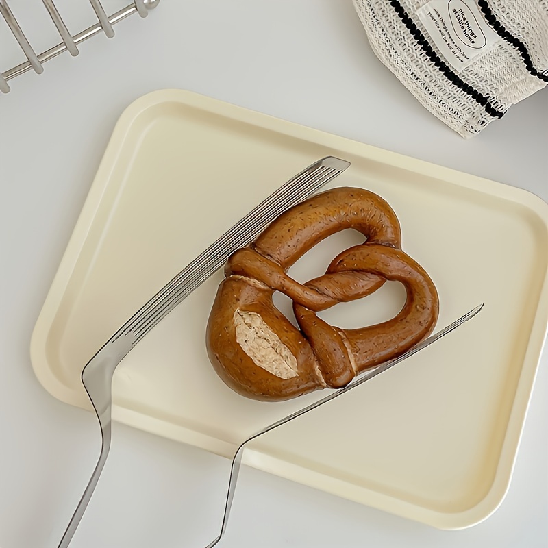 Pack Of 2 Multifunctional Stainless Steel Serving Tongs Stainless Steel Serving Tongs For Grill Cooking And Food Serving - Image 7