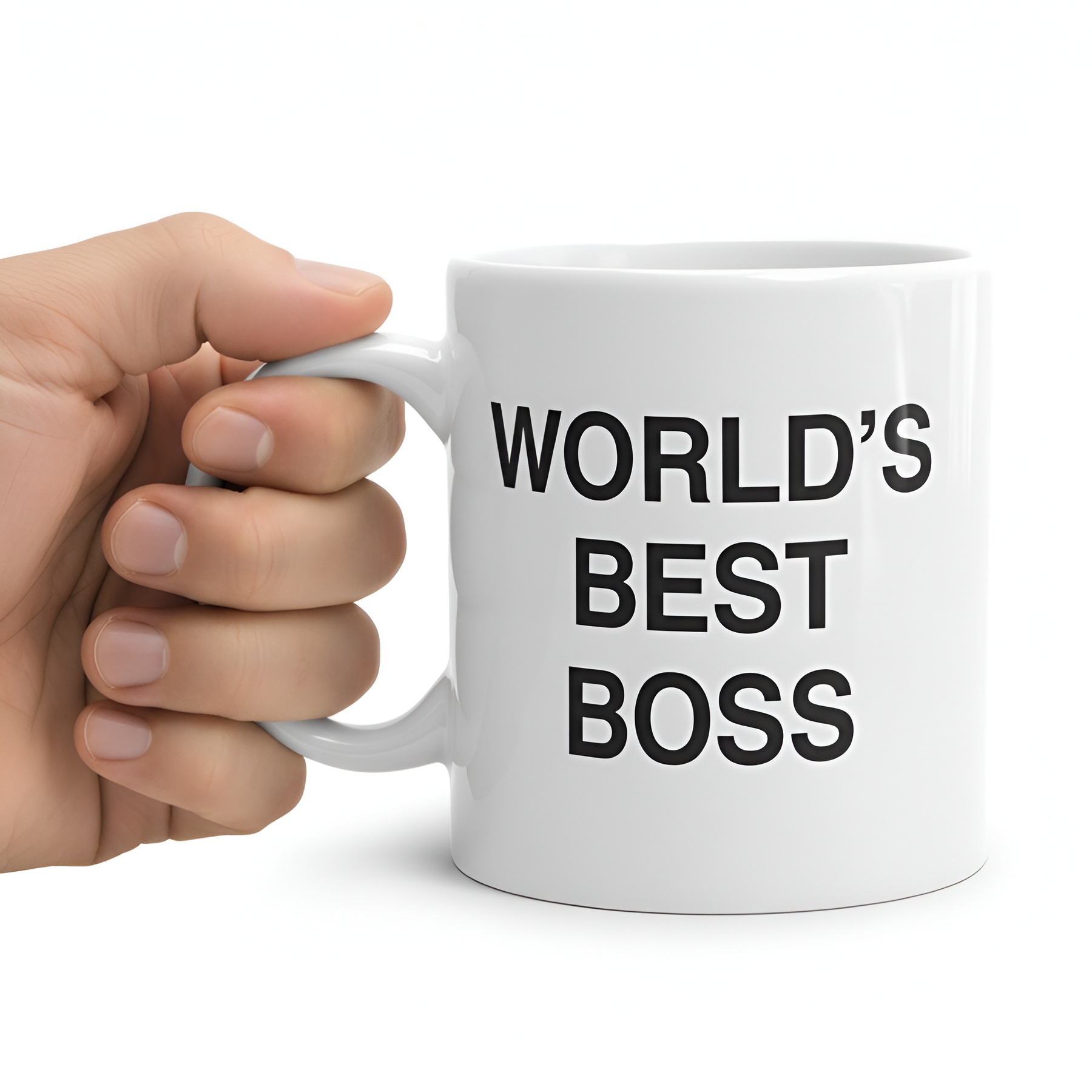 Office Desk Mug With Quote For Boss And Team Members