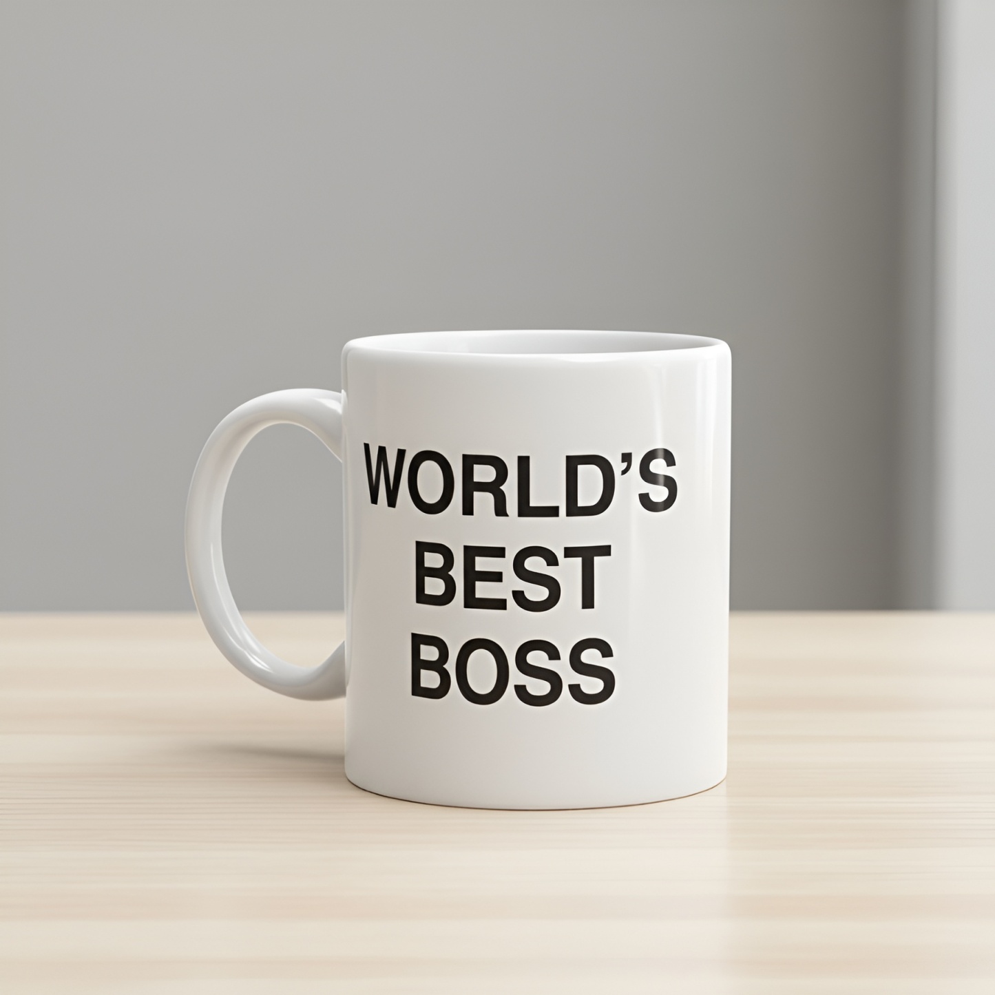 Office Desk Mug With Quote For Boss And Team Members