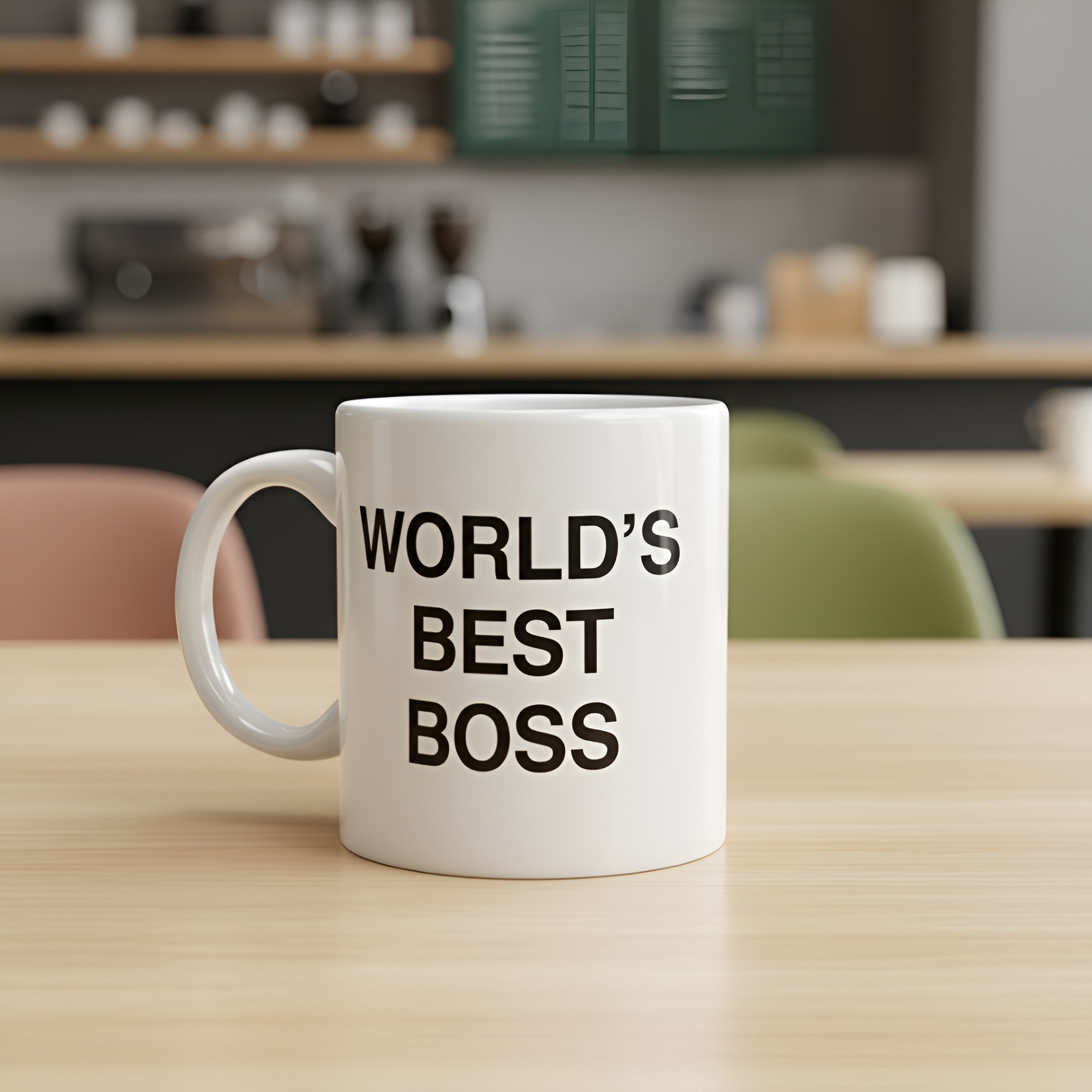 Office Desk Mug With Quote For Boss And Team Members