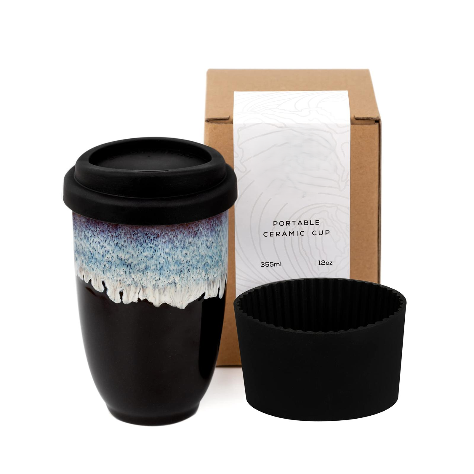 Portable And Reusable Travel Mug With Lid